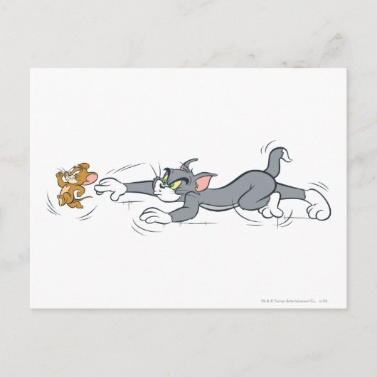 Carte Postale Tom et Jerry Chase (Devant)