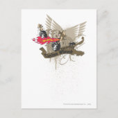 Carte Postale Tom et Jerry Custome Wheels (Devant)