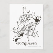 Carte Postale Tom et Jerry Ennemis pour toujours 1 (Devant)