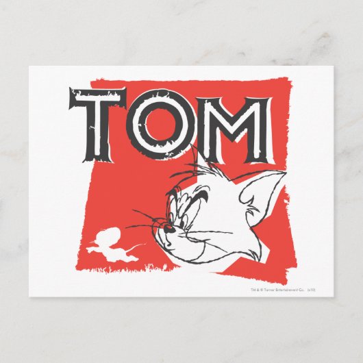 Carte Postale Tom et Jerry Mad Cat (Devant)