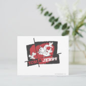 Carte Postale Tom et Jerry Red et Black (Debout devant)