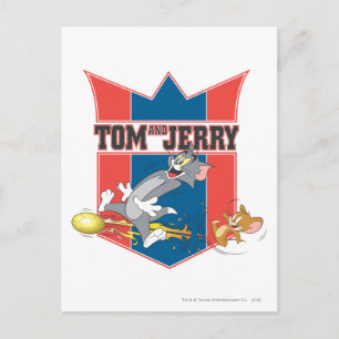 Carte Postale Tom et Jerry Soccer (Football) 7