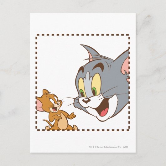 Carte Postale Tom et Jerry Stamp (Devant)