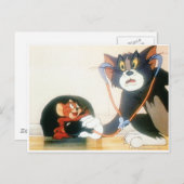 Carte Postale Tom Et Jerry Stethescope (Devant / Derrière)