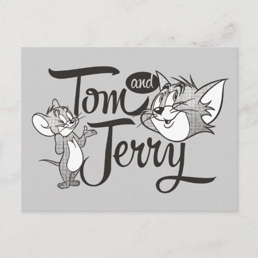 Carte Postale Tom Et Jerry | Tom Et Jerry Ont L'Air Doux (Devant)