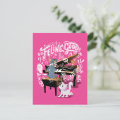 Carte Postale Tom & Jerry Play Piano - Feline Good (Debout devant)
