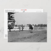 Carte Postale Tom Mix Collecte Un Casquette (Devant / Derrière)