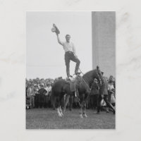 Tom Mix Divertissant Un Groupe De Garçons