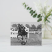 Carte Postale Tom Mix Trick Riding (Debout devant)