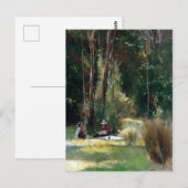 Carte Postale Tom Roberts Un Dimanche Après-Midi (Devant / Derrière)