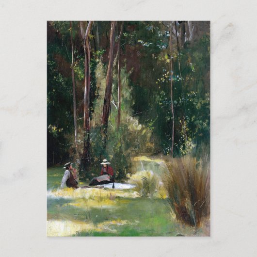 Carte Postale Tom Roberts Un Dimanche Après-Midi (Devant)