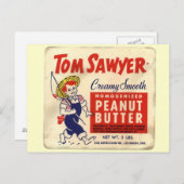 Carte Postale Tom Sawyer - 1945 (Devant / Derrière)