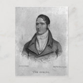 Carte Postale Tom Spring, gravé par Percy Roberts (Devant)