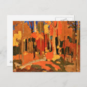 Carte Postale Tom Thomson - Couleur d'automne (Devant / Derrière)