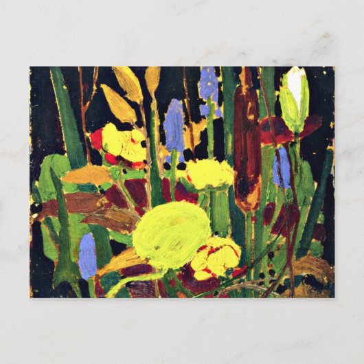 Carte Postale Tom Thomson - Fleurs d'eau - 1915 (Devant)