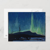 Carte Postale Tom Thomson - Lumières du Nord (Devant / Derrière)