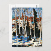 Carte Postale Tom Thomson - Mars (Devant / Derrière)