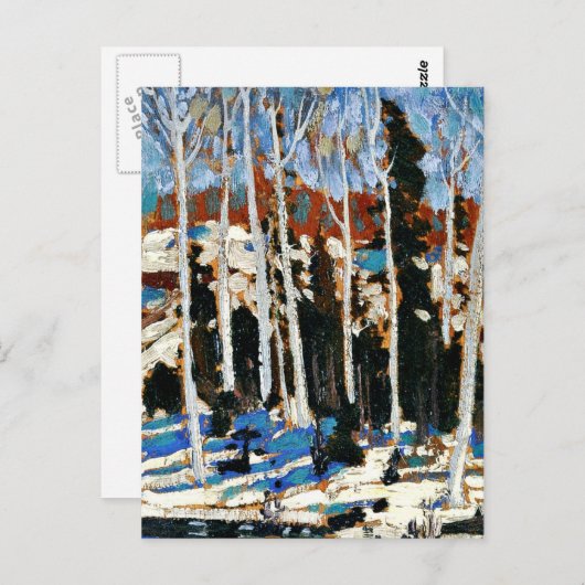 Carte Postale Tom Thomson - Mars (Devant / Derrière)