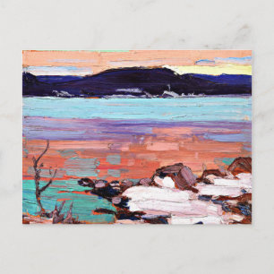 Carte Postale Tom Thomson - Paysage avec neige