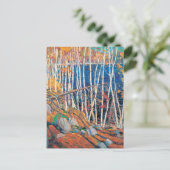 Carte Postale Tom Thomson Peinture dans le Nord de l'Ontario (Debout devant)