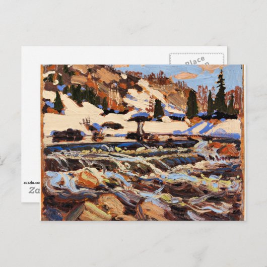 Carte Postale Tom Thomson - Rapids (Devant / Derrière)