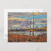 Carte Postale Tom Thomson - Smoke Lake, automne (Devant / Derrière)