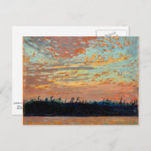 Carte Postale Tom Thomson - Sunset Sky (Devant / Derrière)