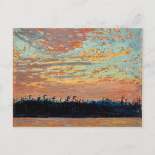 Carte Postale Tom Thomson - Sunset Sky