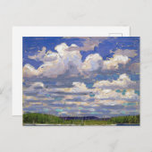 Carte Postale Tom Thomson tableau, Jour d'été (Devant / Derrière)