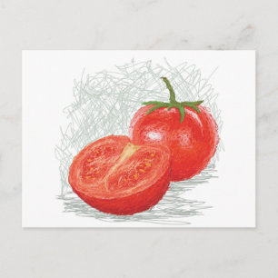 Carte Postale tomate