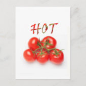Carte Postale Tomate chaude (Devant)