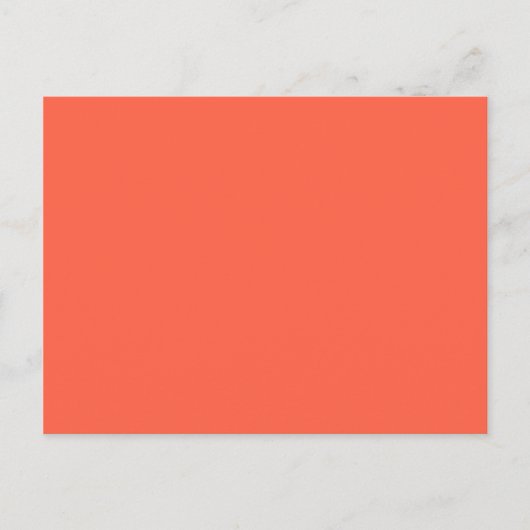 Carte Postale tomate couleur (Devant)
