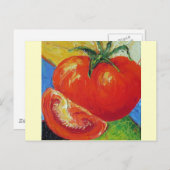 Carte Postale Tomate de Paris Wyatt Llanso (Devant / Derrière)