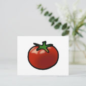 Carte Postale Tomate rouge (Debout devant)