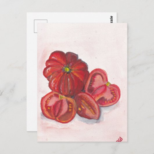 Carte Postale Tomates (Devant / Derrière)