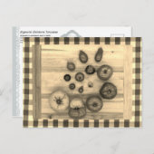 Carte Postale Tomates à l'hélium hypnotique - (Devant / Derrière)