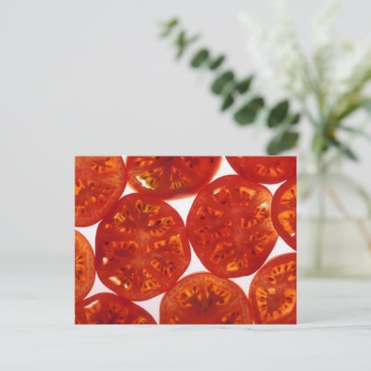 Carte Postale Tomates coupées (Debout devant)