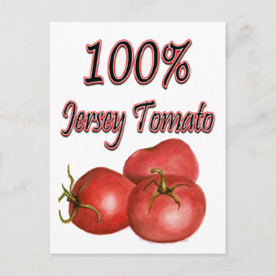 Carte Postale Tomates Jersey 100%