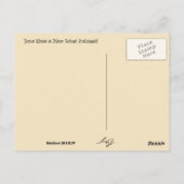 Carte Postale Tomb de Jésus Christ on Postcard (Dos)