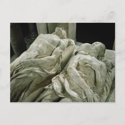 Carte Postale Tombe de Catherine de Médicis et Henri II (Devant)