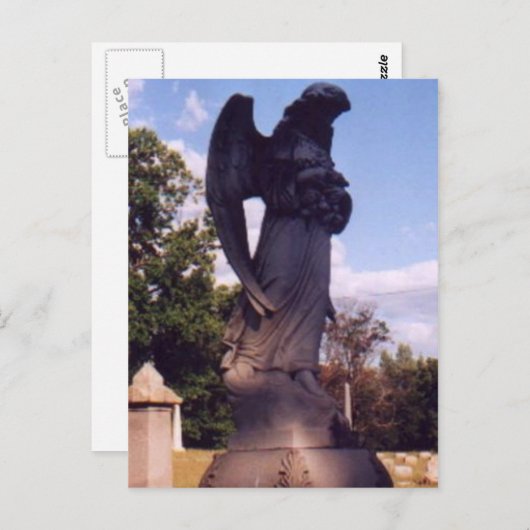 Carte Postale Tombe de l'ange (Devant / Derrière)