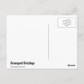 Carte Postale Tombe de l'ange (Dos)