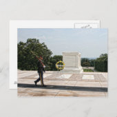 Carte Postale Tombe du soldat inconnu (Devant / Derrière)