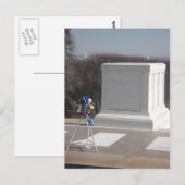 Carte Postale Tombe du soldat inconnu (Devant / Derrière)