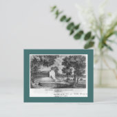 Carte Postale Tombe William Henry Harrison, North Bend, Ohio (Debout devant)