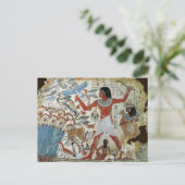 Carte Postale Tombeau de Nebamun : Fouet (Debout devant)