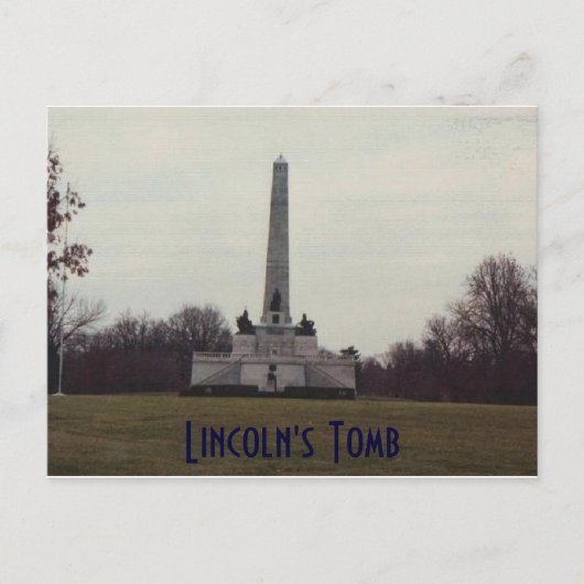 Carte Postale Tombeau de notre 16ème Président. (Devant)