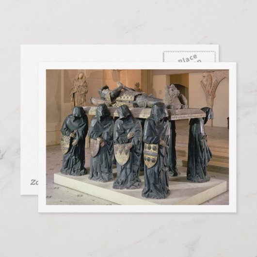 Carte Postale Tombeau de Philippe Pot (1428-94) de l'abbaye de C (Devant / Derrière)