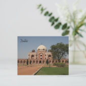 Carte Postale tombeau humayun (Debout devant)