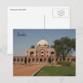 Carte Postale tombeau humayun (Devant / Derrière)